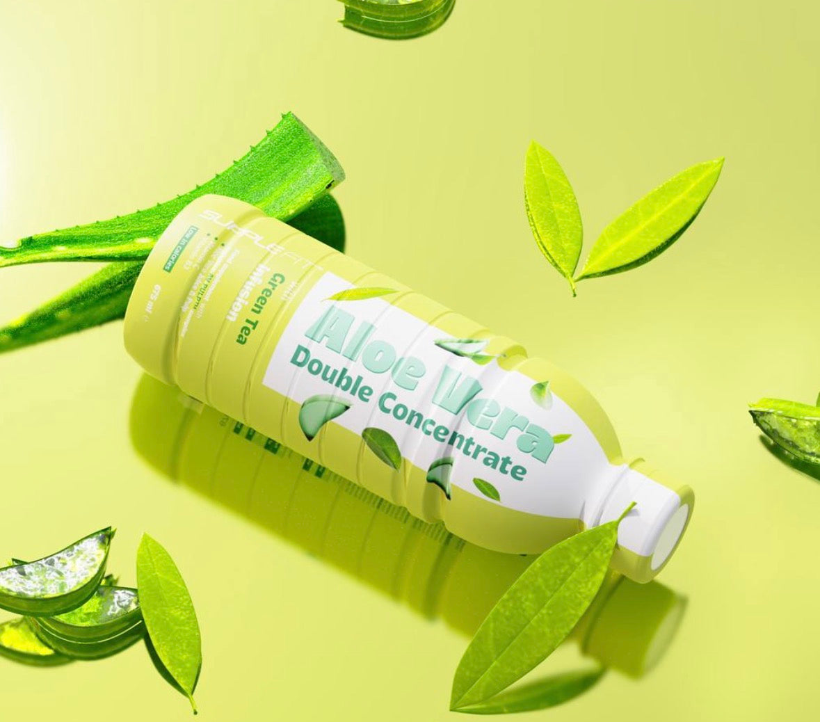 BOISSON aloe vera et the vert