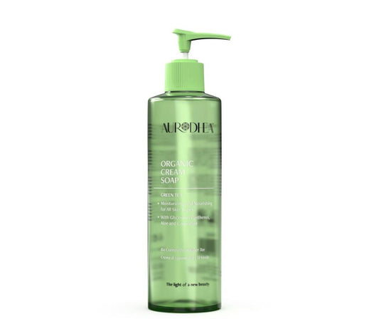 CRÈME DE SAVON AU THE VERT